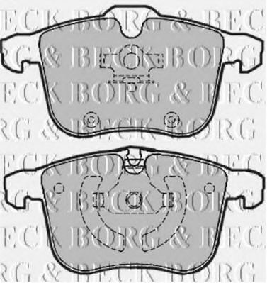 BBP1942 BORG+%26+BECK Brake System Brake Pad Set, disc brake