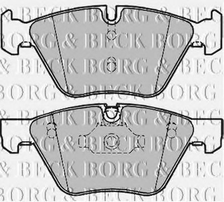 BBP1945 BORG+%26+BECK Brake Pad Set, disc brake