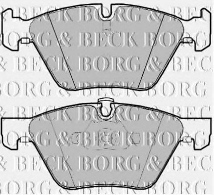 BBP1948 BORG+%26+BECK Brake Pad Set, disc brake