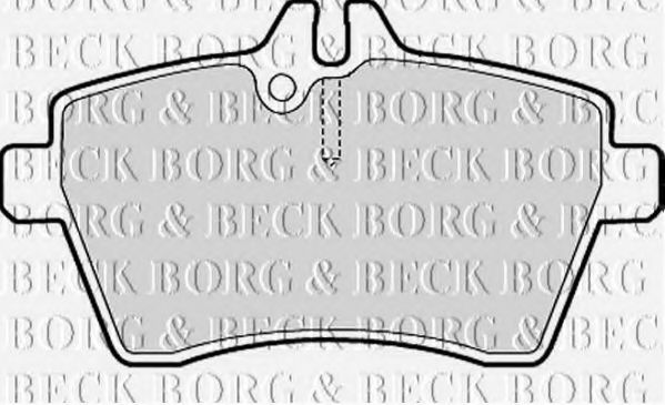 BBP1950 BORG+%26+BECK Brake Pad Set, disc brake
