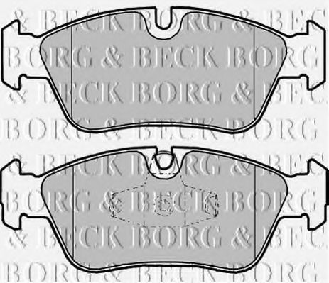 BBP1959 BORG+%26+BECK Brake System Brake Pad Set, disc brake