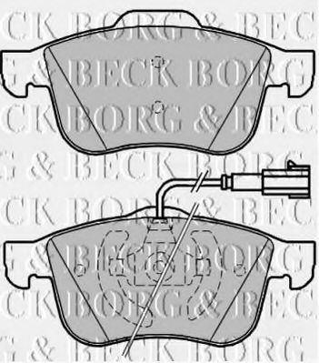 BBP1979 BORG+%26+BECK Brake Pad Set, disc brake