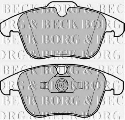 BBP1981 BORG+%26+BECK Brake Pad Set, disc brake