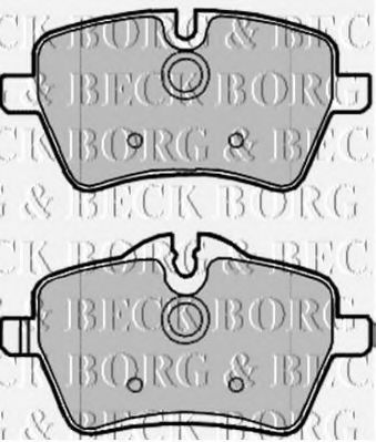 BBP1988 BORG+%26+BECK Brake Pad Set, disc brake