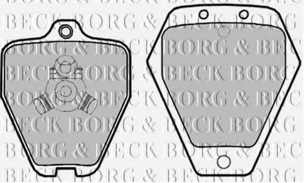 BBP1996 BORG+%26+BECK Brake System Brake Pad Set, disc brake