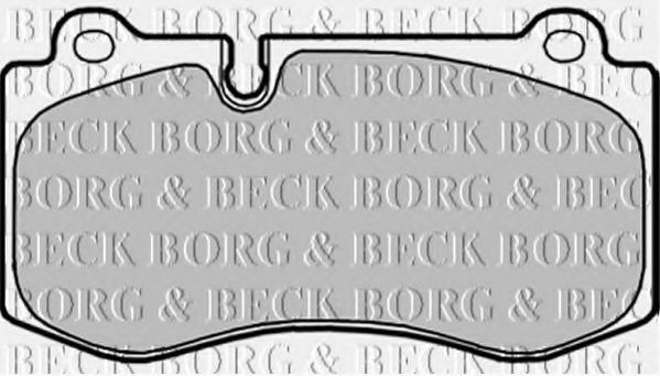 BBP2037 BORG+%26+BECK Brake Pad Set, disc brake