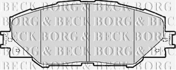 BBP2079 BORG+%26+BECK Brake Pad Set, disc brake