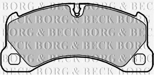 BBP2101 BORG+%26+BECK Brake Pad Set, disc brake