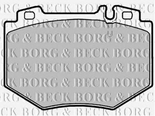 BBP2137 BORG+%26+BECK Brake Pad Set, disc brake