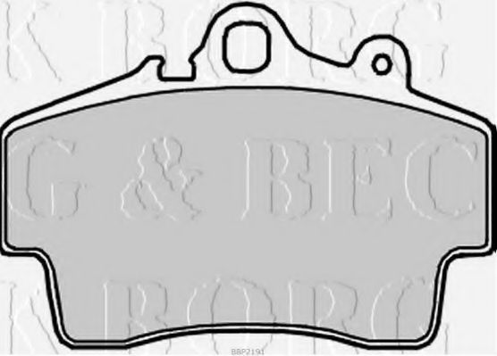 BBP2191 BORG+%26+BECK Brake System Brake Pad Set, disc brake