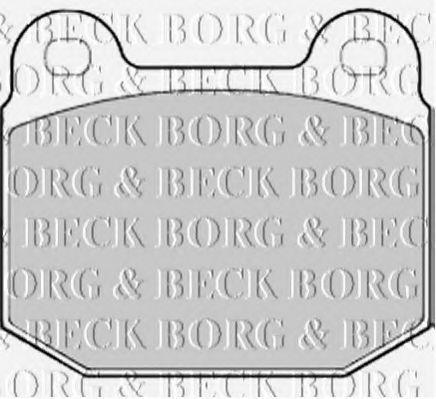 BBP2194 BORG+%26+BECK Brake Pad Set, disc brake