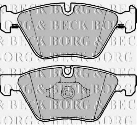 BBP2224 BORG+%26+BECK Brake Pad Set, disc brake
