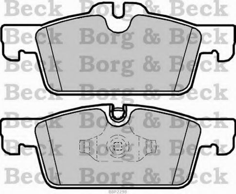BBP2298 BORG+%26+BECK Brake Pad Set, disc brake