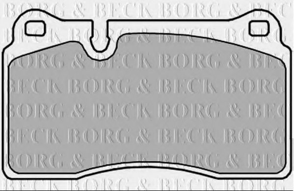 BBP2374 BORG+%26+BECK Brake Pad Set, disc brake