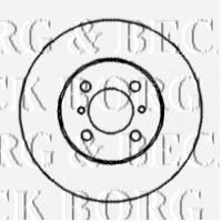 BBD4348 BORG+%26+BECK Brake System Brake Disc