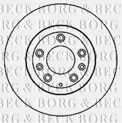 BBD4693 BORG+%26+BECK Brake Disc