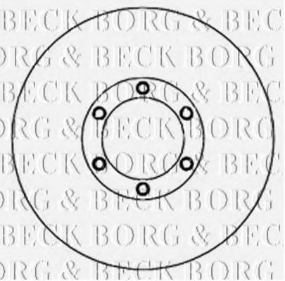 BBD4750 BORG+%26+BECK Brake Disc