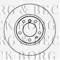 BBD4894 BORG+%26+BECK Brake System Brake Disc