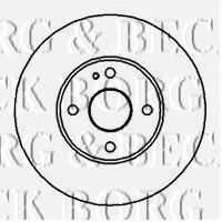 BBD4993 BORG+%26+BECK Brake System Brake Disc