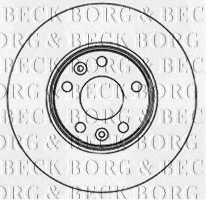 BBD5163 BORG+%26+BECK Brake Disc