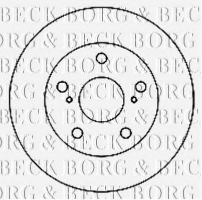 BBD5177 BORG+%26+BECK Brake Disc