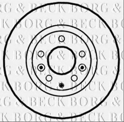 BBD5223 BORG+%26+BECK Brake Disc