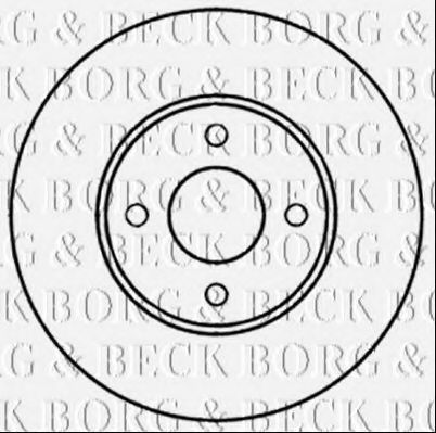 BBD5273 BORG+%26+BECK Brake Disc