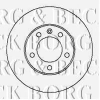 BBD5722S BORG+%26+BECK Brake System Brake Disc