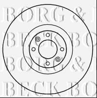 BBD6012S BORG+%26+BECK Brake Disc
