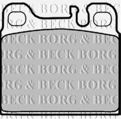 BBP1158 BORG+%26+BECK Brake Pad Set, disc brake