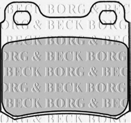 BBP1263 BORG+%26+BECK Brake Pad Set, disc brake