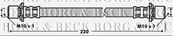 BBH7330 BORG+%26+BECK Brake Hose
