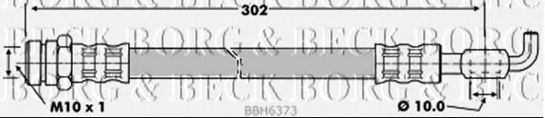 BBH6373 BORG & BECK Brake Hose