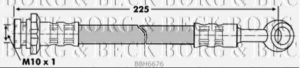 BBH6676 BORG+%26+BECK Brake Hose