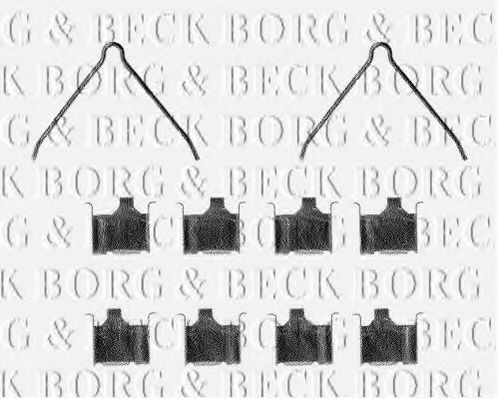 BBK1081 BORG+%26+BECK Wheel Bearing Kit