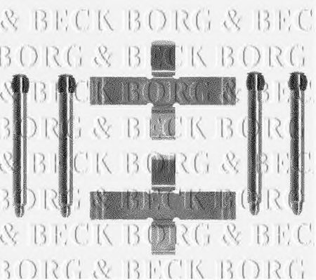 BBK1090 BORG+%26+BECK Accessory Kit, disc brake pads