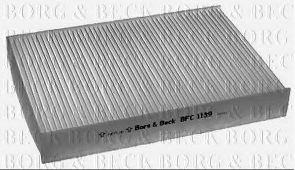 BFC1139 BORG+%26+BECK Filter, interior air