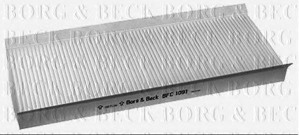 BFC1091 BORG+%26+BECK Heating / Ventilation Filter, interior air
