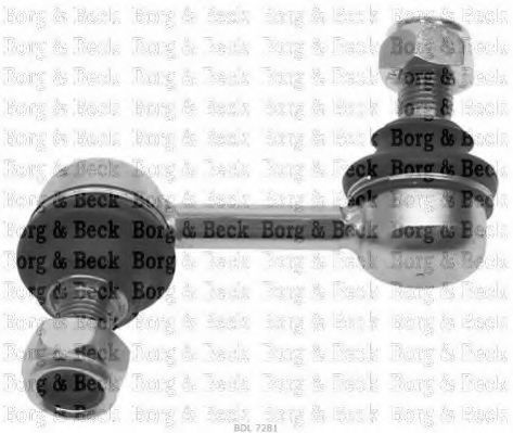 BDL7281 BORG+%26+BECK Wheel Suspension Rod/Strut, stabiliser