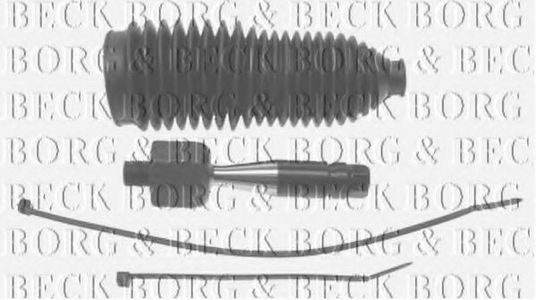 BTR4623KR BORG & BECK Tie Rod Axle Joint