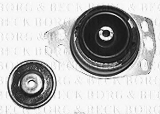 BEM3087 BORG & BECK Engine Mounting; Mounting, automatic transmission; Mounting, manual transmission