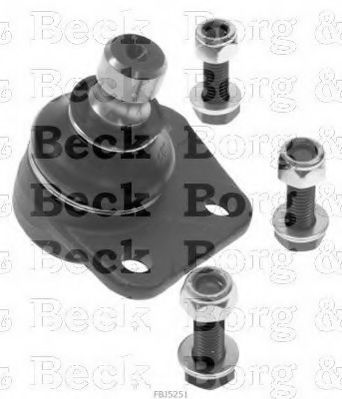 BBJ5251 BORG+%26+BECK Wheel Suspension Ball Joint