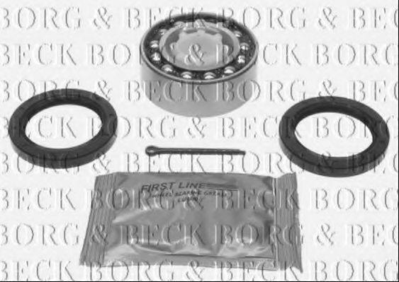 BWK266 BORG+%26+BECK Wheel Suspension Wheel Bearing Kit