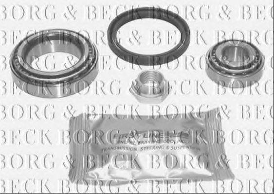 BWK275 BORG & BECK Wheel Bearing
