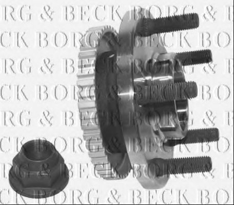BWK707 BORG+%26+BECK Wheel Suspension Wheel Bearing Kit