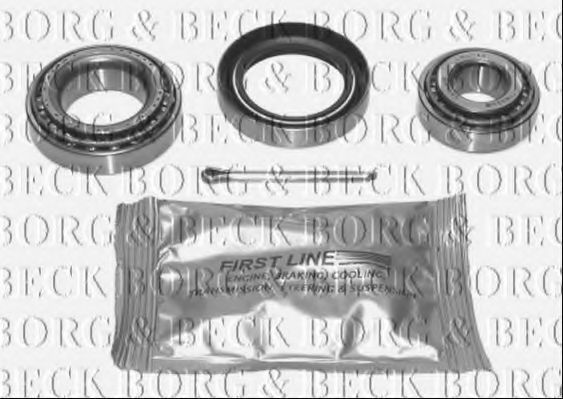 BWK194 BORG+%26+BECK Wheel Suspension Wheel Bearing Kit