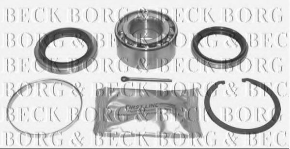 BWK337 BORG+%26+BECK Wheel Bearing Kit