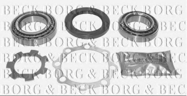 BWK546 BORG+%26+BECK Wheel Suspension Wheel Bearing Kit