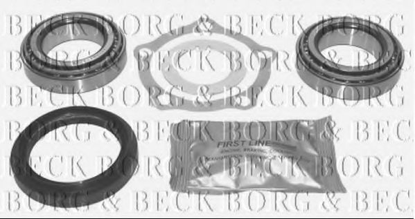 BWK552 BORG+%26+BECK Wheel Suspension Wheel Bearing Kit