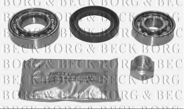 BWK625 BORG+%26+BECK Wheel Suspension Wheel Bearing Kit